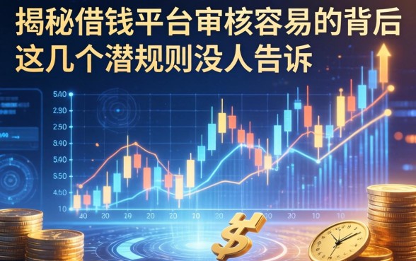 揭秘借钱平台审核容易的背后，这几个潜规则没人告诉你
