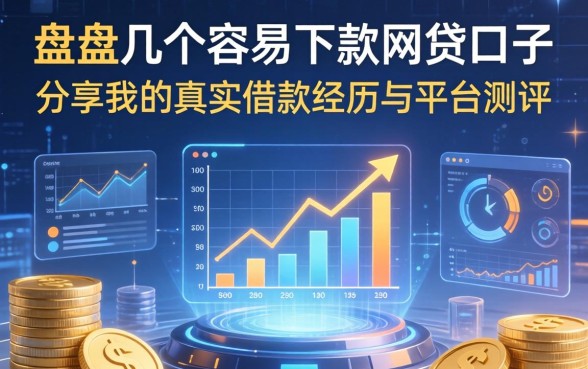 盘点几个容易下款的网贷口子，分享我的真实借款经历与平台测评