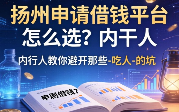 扬州申请借钱平台怎么选？内行人教你避开那些-吃人-的坑