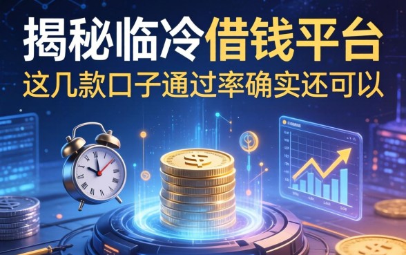 揭秘临沧借钱平台：这几款口子通过率确实还可以