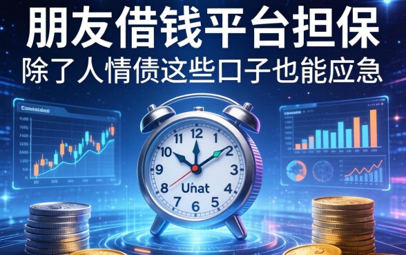 朋友借钱平台担保：除了人情债这些口子也能应急