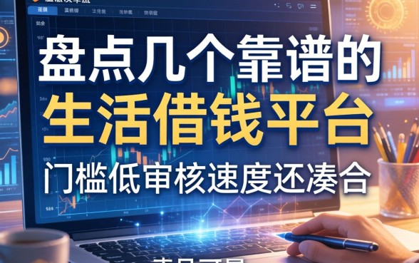 盘点几个靠谱的生活借钱平台，门槛低审核速度还凑合