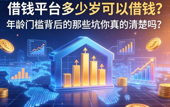 借钱平台多少岁可以借钱？年龄门槛背后的那些坑你真的清楚吗？