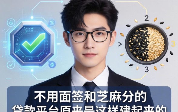 我研究了一圈发现，不用面签和芝麻分的贷款平台原来是这样建起来的