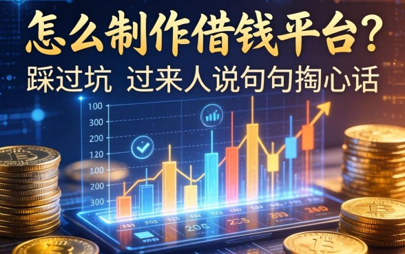 怎么制作借钱平台？一个踩过坑的过来人说几句掏心话