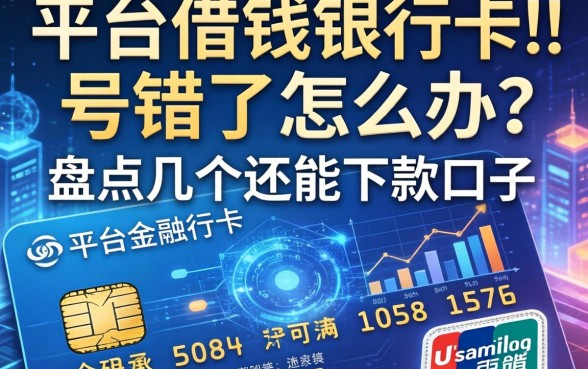 在平台借钱银行卡号错了怎么办？盘点几个还能下款的口子