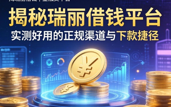 揭秘瑞丽借钱平台：实测好用的正规渠道与下款捷径