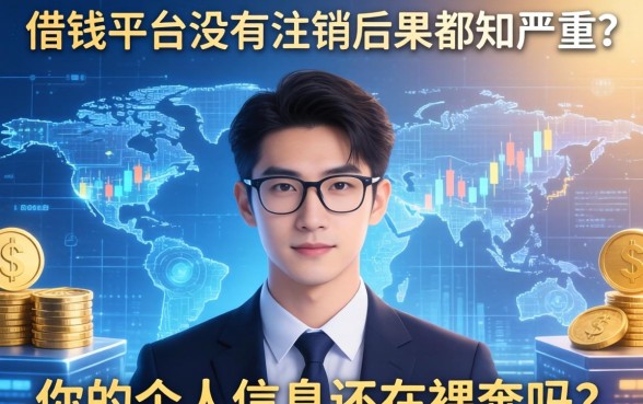 借钱平台没有注销后果有多严重？你的个人信息还在裸奔吗？