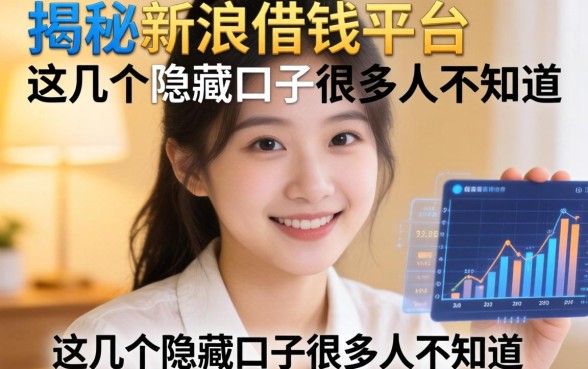 揭秘新浪借钱的平台，这几个隐藏口子很多人不知道