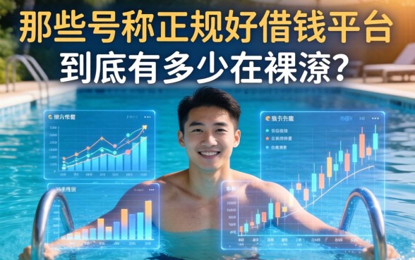 那些号称正规好借钱平台的，到底有多少在裸泳？