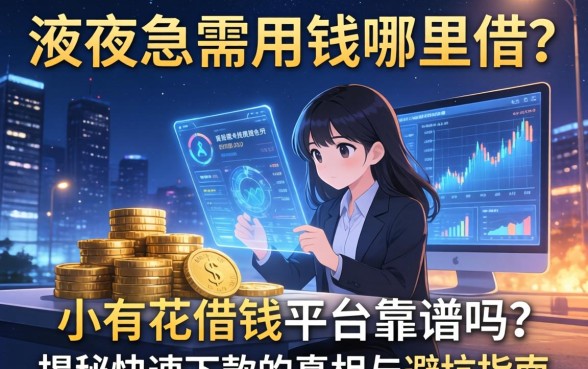 深夜急需用钱哪里借？小有花借钱平台靠谱吗？揭秘快速下款的真相与避坑指南