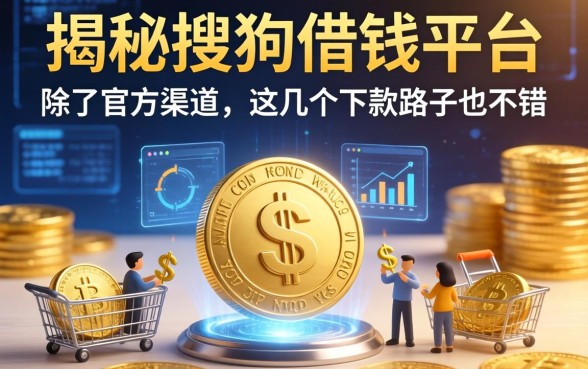 揭秘搜狗借钱平台：除了官方渠道，这几个下款路子也不错