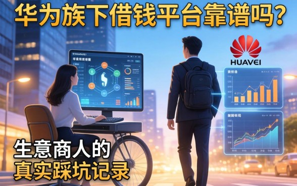 华为旗下借钱平台靠谱吗？一个生意人的真实踩坑记录