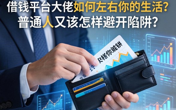 谁在操控你的钱包？借钱平台大佬如何左右你的生活？普通人又该怎样避开陷阱？