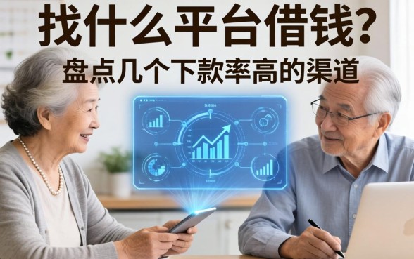 老年人找什么平台借钱？盘点几个下款率高的渠道