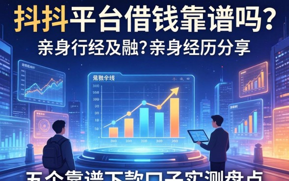 抖抖平台借钱靠谱吗？亲身经历分享及五个靠谱下款口子实测盘点