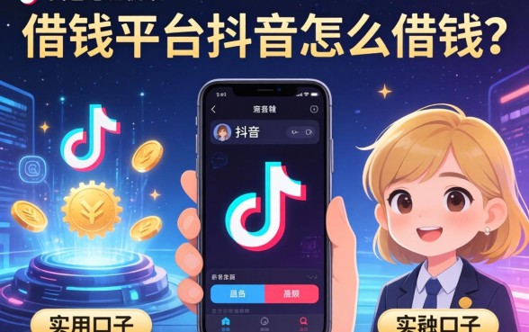 借钱平台抖音怎么借钱？整理几个实用的口子分享