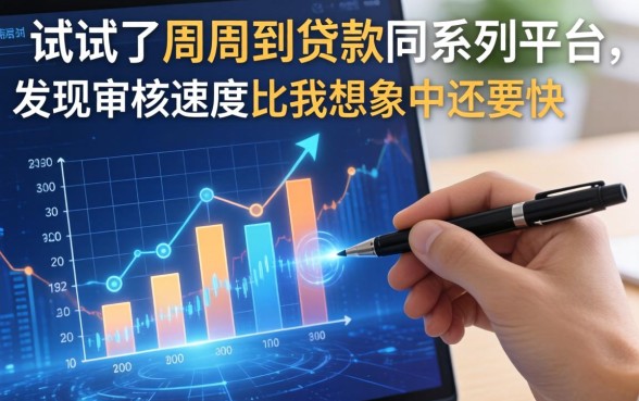 我试了周周到贷款同系列平台，发现审核速度比我想象中还要快