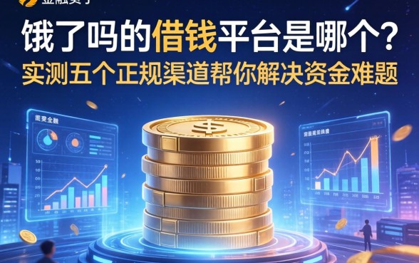 饿了吗的借钱平台是哪个？实测五个正规渠道帮你解决资金难题