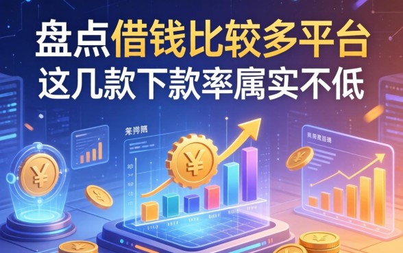 盘点借钱比较多的平台有哪些，这几款下款率属实不低