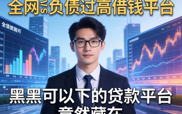 我翻遍了全网负债过高借钱平台，发现黑户可以下的贷款平台竟然藏在