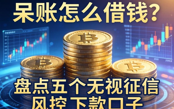 呆账怎么借钱？盘点五个无视征信风控的下款口子