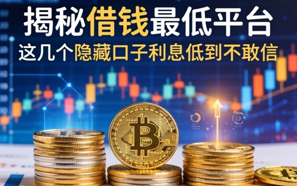 揭秘借钱最低的平台：这几个隐藏口子利息低到不敢信