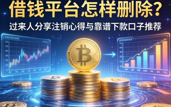 借钱平台怎样删除？过来人分享注销心得与靠谱下款口子推荐