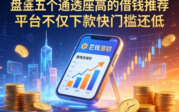 盘点五个通过率高的借钱推荐平台，不仅下款快门槛还低