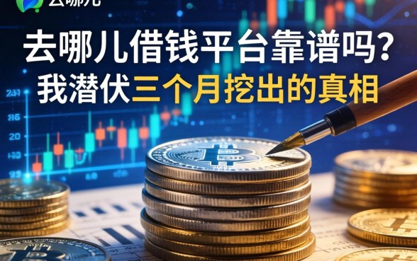 去哪儿借钱平台靠谱吗？我潜伏三个月挖出的真相