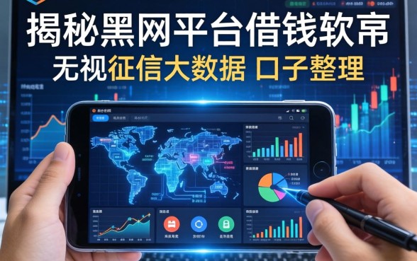 揭秘黑网平台借钱软件：无视征信大数据的口子整理