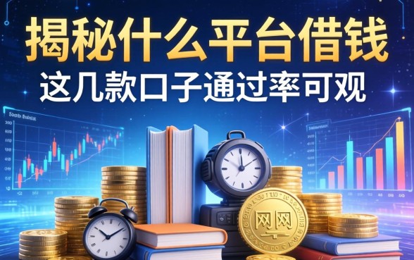揭秘什么平台借钱不属于网贷，这几款口子通过率可观