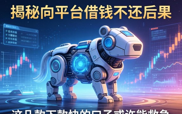 揭秘向平台借钱不还的后果，这几款下款快的口子或许能救急