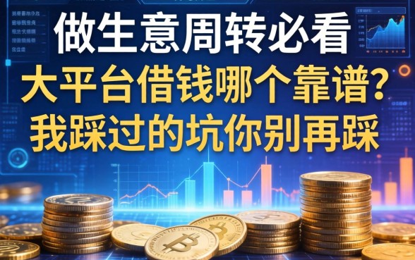 做生意周转必看：大平台借钱哪个靠谱？我踩过的坑你别再踩