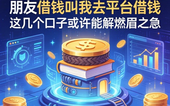 朋友借钱叫我去平台借钱，这几个口子或许能解燃眉之急