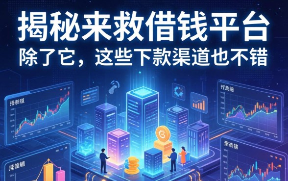 揭秘来救借钱平台：除了它，这些下款渠道也不错