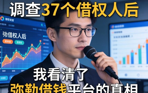 调查了37个借款人后，我看清了弥勒借钱平台的真相