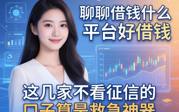 聊聊借钱什么平台好借钱，这几家不看征信的口子算是救急神器