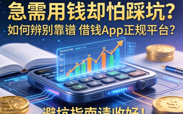 急需用钱却怕踩坑？如何辨别靠谱的借钱app正规平台？这篇避坑指南请收好！