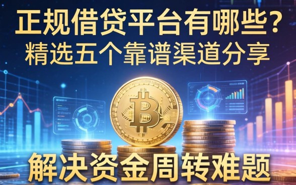 正规借钱平台有哪些？精选五个靠谱渠道分享，解决资金周转难题