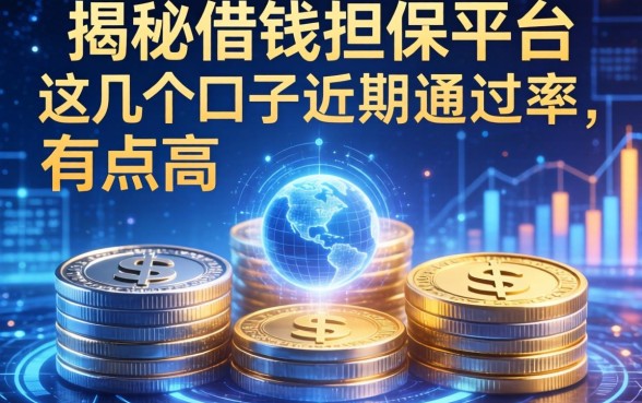 揭秘借钱担保平台：这几个口子近期通过率有点高
