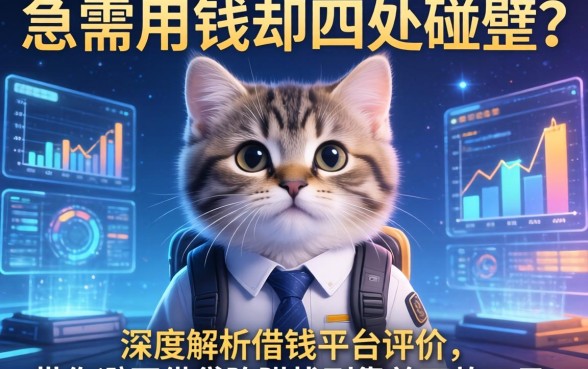 急需用钱却四处碰壁？深度解析借钱平台评价，带你避开借贷陷阱找到靠谱下款口子