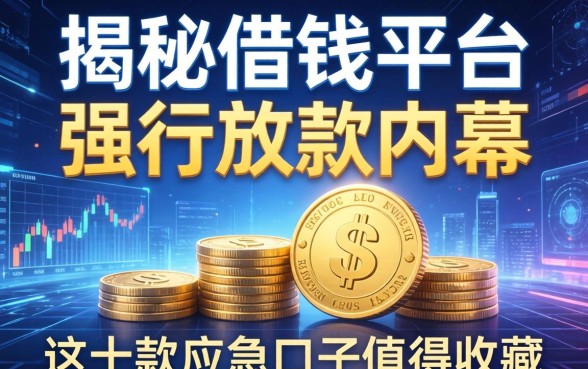 揭秘借钱平台强行放款内幕，这十款应急口子值得收藏