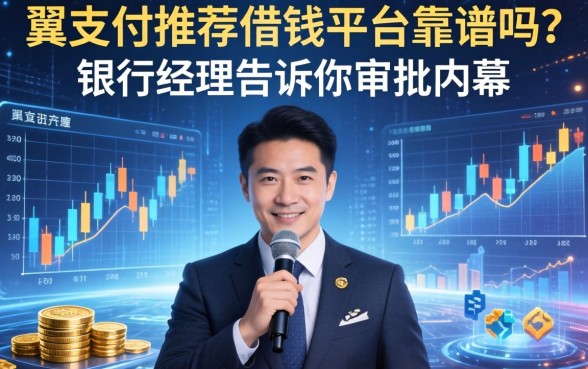 翼支付推荐借钱平台靠谱吗？银行经理告诉你审批内幕