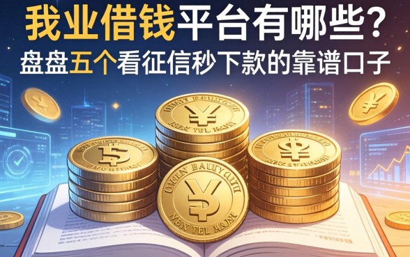 待业借钱平台有哪些？盘点五个不看征信秒下款的靠谱口子