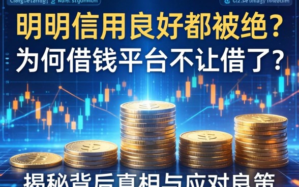 明明信用良好却被拒？为何借钱平台不让借了？揭秘背后真相与应对良策