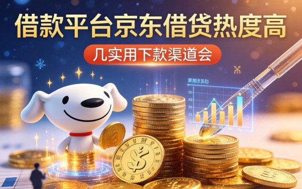借款平台京东借钱热度高，整理几个实用的下款渠道
