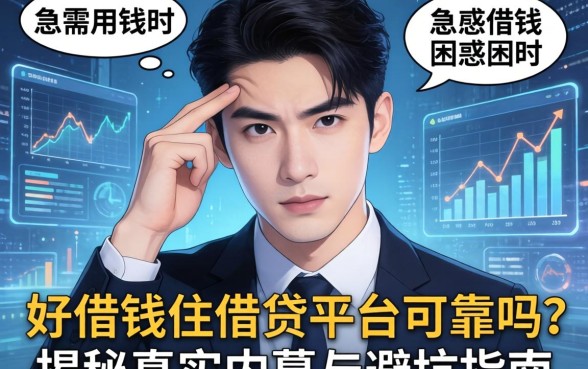 急需用钱时的困惑：好借钱的借贷平台可靠吗？揭秘真实内幕与避坑指南