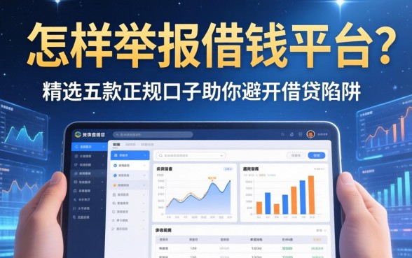 怎样举报借钱平台？精选五款正规口子助你避开借贷陷阱