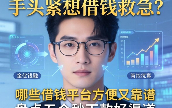 手头紧想借钱救急？哪些借钱平台方便又靠谱？盘点五个秒下款好渠道